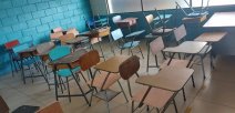 pupitres viejos fueron remozados
