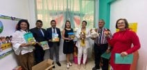 Autoridades de MEP y Embajada de Perú