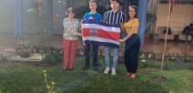 Delegación Costarricense que representará en la Olimpiada Internacional de Filos
