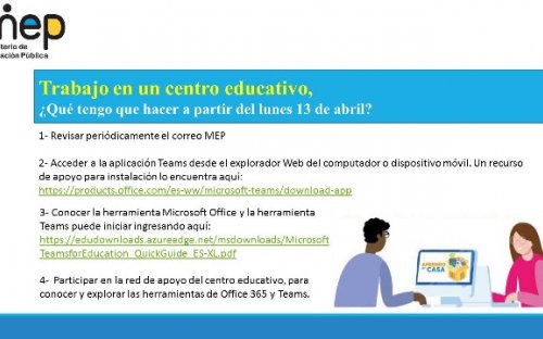 Trabajo en un centro educativo