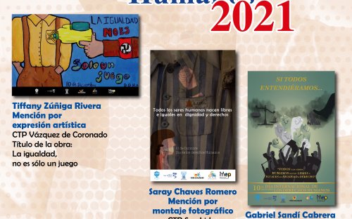 Afiches con menciones honoríficas