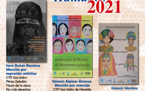Afiches con menciones honoríficas