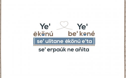 ye' ēkönú, ye' be' koné se' ulítane ēkönú