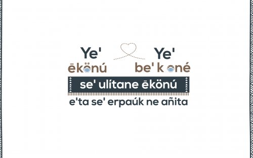 ye' ēkönú, ye' be' koné se' ulítane ēkönú