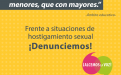 ¡Deberías seguir trayendo ese shortcito a Educación Física! ¡Denunciemos!