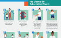 Afiche de reglas para volver a compartir en las clases de educación física